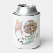 人魚の赤ちゃんシャワー航海の 缶クーラー (缶正面)