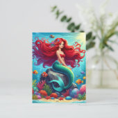 人魚の赤毛 ポストカード (スタンド正面)