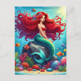 人魚の赤毛 ポストカード