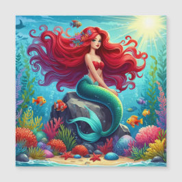 人魚の赤毛 マグネット招待状