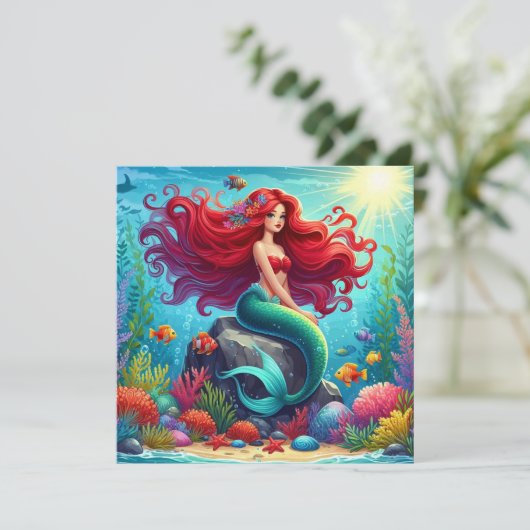 人魚の赤毛 招待状 (スタンド正面)