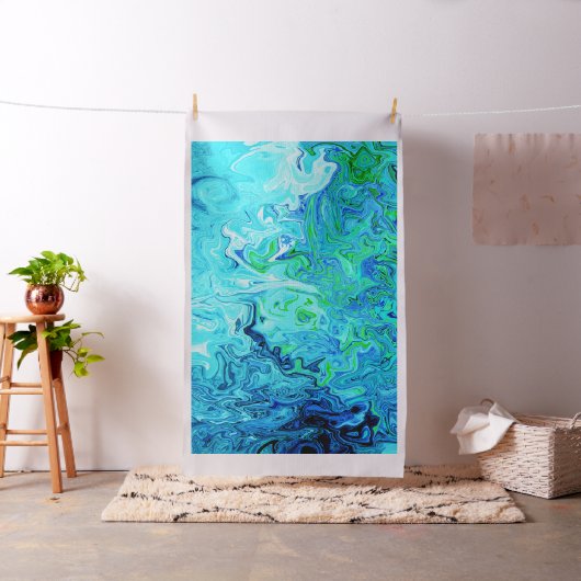 人魚の遊び場…... ファブリック (インサイチュ)