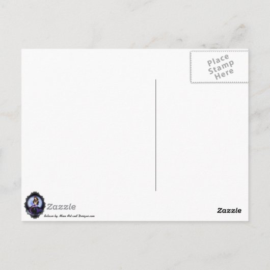 人魚の郵便はがきを信じて下さい ポストカード (裏面)