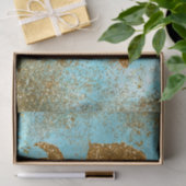 人魚の金ゴールドのグリッターの人魚の視野が常にあって下さい 薄葉紙 (ギフト)