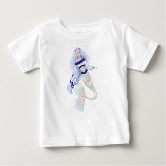 人魚の雪の乙女ベビーTシャツ ベビーTシャツ