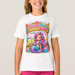 人魚の魔法とレモネードの夢 Tシャツ