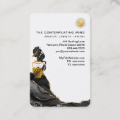 *～*人魚の魔術師Agate Sun Luna名刺 名刺 (裏面)