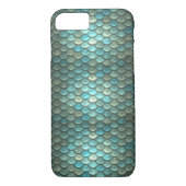 人魚の魚スケールのiphoneの場合 Case-Mate iPhoneケース (裏面)