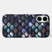 人魚の鱗模様 Case-Mate iPhoneケース (裏面 (横))