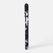 人魚の鱗模様 iPhone 16ケース (左側面)