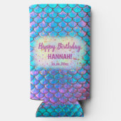 人魚の鱗 スリム缶クーラー (裏面)