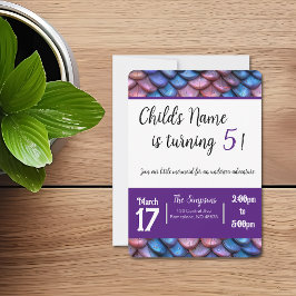 人魚の鱗 招待状