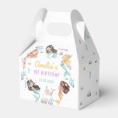 人魚の1歳の誕生日パーティー ワンダーザシー フェイバーボックス (正面サイド)