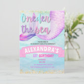 人魚の1歳の誕生日　海の下で 招待状 (スタンド正面)