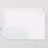 人魚の2歳の誕生日　海のパーティーの写真 招待状 (裏面)