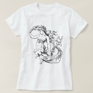 人魚のBellaの信号器のTシャツ Tシャツ