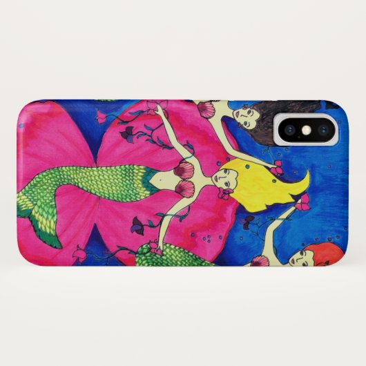 人魚のIphone Xカバー Case-Mate iPhoneケース (裏面(横))