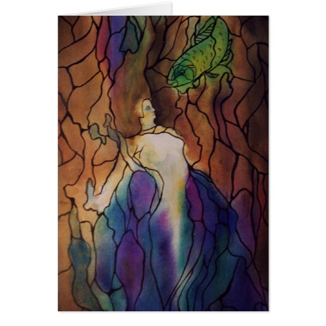 人魚のstainglass (正面)