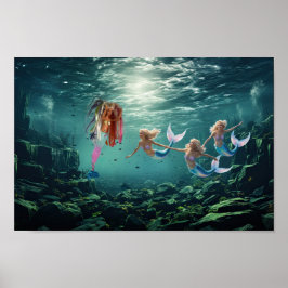 人魚はおもしろい。 ポスター