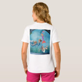 人魚はおもしろい。 Tシャツ (裏面フル)