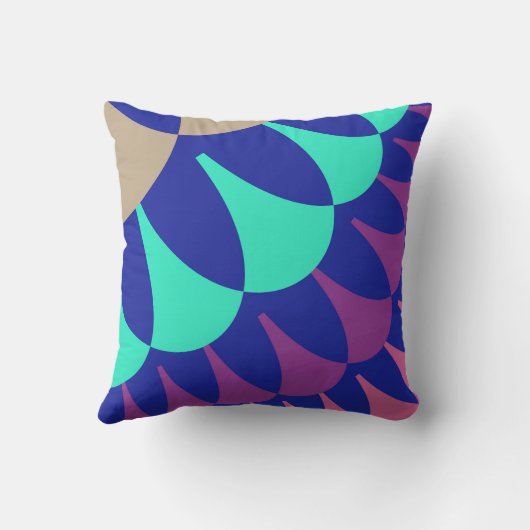 人魚はかりで測 クッション (裏面)