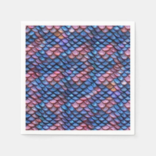 人魚はかりで測 スタンダードカクテルナプキン (正面)