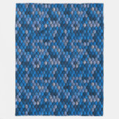 人魚はかりで測 フリースブランケット (正面)