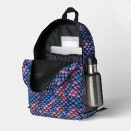 人魚はかりで測 プリントバックパック