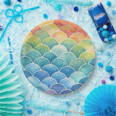 人魚はかりで測 ペーパープレート (パーティー)