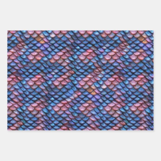 人魚はかりで測 ラッピングペーパーシート (正面)