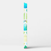 人魚はかりで測。水色魚はかりで測。明るい和 Case-Mate iPhoneケース (裏面 / 左)