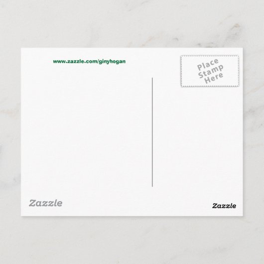 人魚はがき ポストカード (裏面)