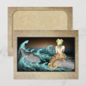 人魚はがき ポストカード (正面/裏面)