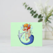 人魚はがき ポストカード (スタンド正面)