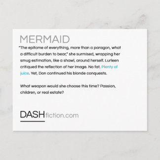 人魚はがき ポストカード
