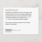 人魚はがき ポストカード (正面)