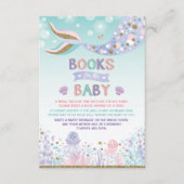 人魚はブックカードの海のビーチの女の赤ちゃんを連れて来ます エンクロージャーカード (正面)