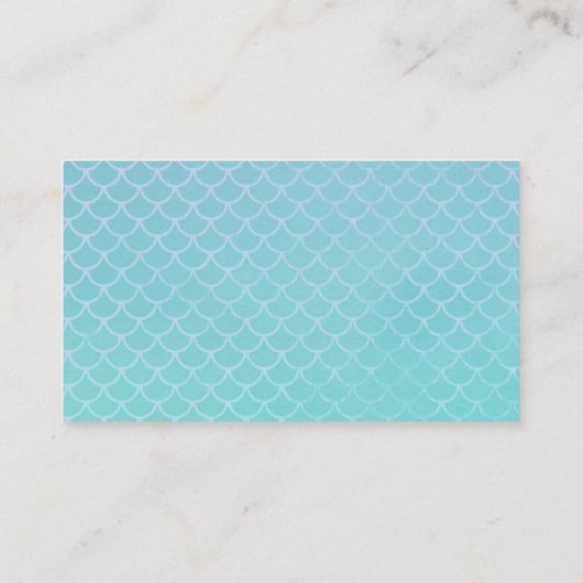 人魚は名刺をはかりで測ました 名刺 (裏面)