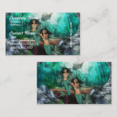 人魚は名刺を結び付けます 名刺 (正面/裏面)