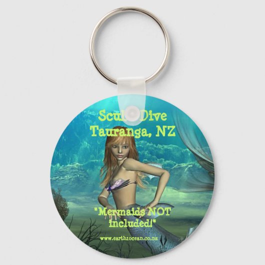 「人魚は含まれないわ！」 キーホルダー (正面)