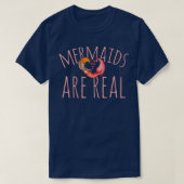 人魚は実在二人 Tシャツ (デザイン正面)