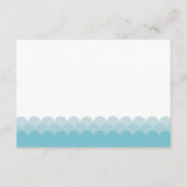 人魚は本の挿入物、ベビーカードのための本を持って来ます エンクロージャーカード (裏面)