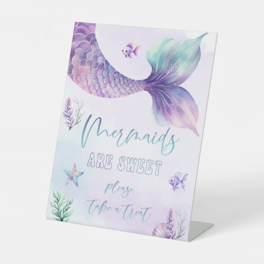 人魚は甘い 台座サイン (正面)