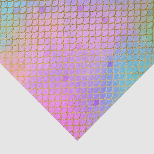 人魚は誕生会の金ゴールドのパステルをはかりで測ました 薄葉紙 (詳細)