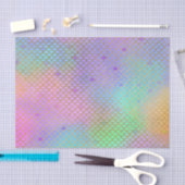 人魚は誕生会の金ゴールドのパステルをはかりで測ました 薄葉紙 (クラフト)