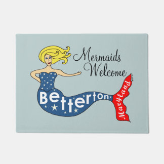 人魚はBetterton、メリーランドを歓迎します ドアマット