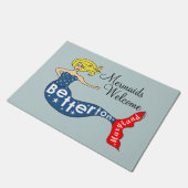 人魚はBetterton、メリーランドを歓迎します ドアマット (アングル)