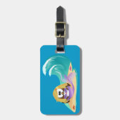 人魚ふく ラゲッジタグ (正面縦)