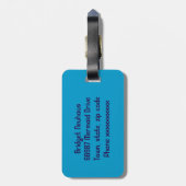 人魚ふく ラゲッジタグ (裏面縦)