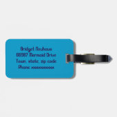 人魚ふく ラゲッジタグ (裏面横)